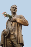 Памятник Ф.И. Шаляпину в Казани. Фрагмент
