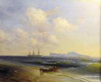 И.К. Айвазовский. Море у острова Капри. 1876 г.