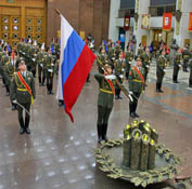 Выступления роты Почетного караула в Музее Великой Отечественной войны