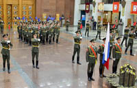 Выступления роты Почетного караула в Музее Великой Отечественной войны
