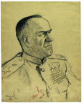 Н.А. Соколов. Маршал Г.К. Жуков. 1945 г.