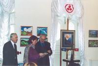 Директор Государственного Эрмитажа М.Пиотровский на праздновании 100-летия С.Н.Рериха в Музее истории города Ярославля