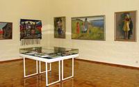Выставка произведений соискателей премии в области литературы и искусства за 2005 год