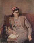 В.М.Орешников. Портрет жены художника. 1945