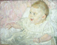 В. М. Орешников. Портрет ребенка. 1921