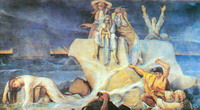 Ф. Бруни. Всемирный потоп. Роспись Исаакиевского собора
