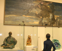 Экспозиция М. Врубеля. Русский символизм, который был показан в Бельгии, теперь в Третьяковской галерее