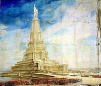Высотные здания Москвы. 1935—1950. Вавилонская башня коммунизма