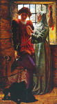 Холман Хант. ''Клавдио и Изабелла''. 1853. Галерея Тейт