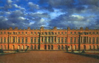 Л. Лево, Ж. Ардуэн-Мансар. Дворец в Версале. Начало строительства 1668