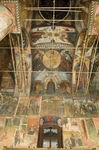 Фрески Собора Сретенского монастыря. Общий вид западной стены