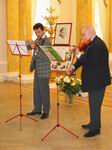 Музыкальное приветствие Генерального консула Германии в Санкт-Петербурге г.-на Р.Крауса и Э.Томша