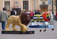 Благотворительная акция ''Шествие львов'' в Санкт-Петербурге