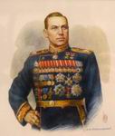 Портрет Маршала Советского Союза К.К.Рокоссовского с благодарностью родных