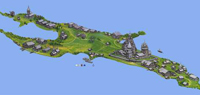Карта-схема острова Кижи