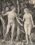А.Дюрер. Адам и Ева. Конец XVI века