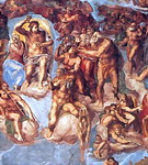 Микеланджело Буонарроти ''Страшный суд''. Сикстинская капелла, 1536-1541