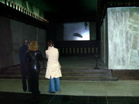 Монумент героическим защитникам Ленинграда. Подземный зал памяти