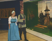 Впервые музей ''Кижи'' приехал в Москву