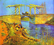 Винсент Ван Гог. Подъемный мост в Арле, 1888. Музей Крёллер-Мюллер, Оттерло 