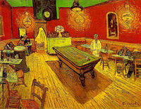 Винсент Ван Гог. Ночное кафе в Арле, 1888. Художественная галерея Йельского университета. Нью-Хейвен