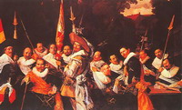 Франс Хальс. Собрание офицеров стрелковой гильдии Св. Адриана, 1633. Музей Франса Хальса, Харлем