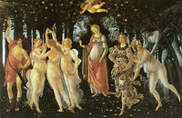 Сандро Боттичелли. Весна, 1482 или 1485-1487гг. Уффици, Флоренция
