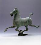 Скачущая лошадь. Статуэтка. Бронза. Поздний период династии Восточная Хань (25 - 220 гг. н.э.)