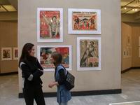 ''Российская графика: традиции и современность'' в Манеже в Санкт-Петербурге