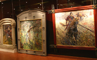 П. Рыженко возрождает традиции исторической живописи в Историческом музее 