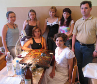 Студенты на практике в Радищевском музее 
