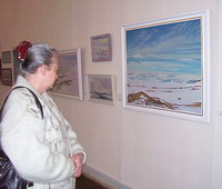 На выставке ''И Северный полюс, и Антарктида...''