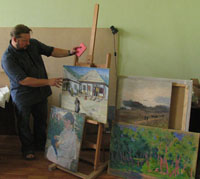 Летняя практика художников-реставраторов в Радищевском музее