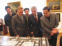 Китайская делегация в Радищевском музее
