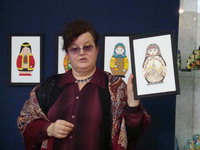 Мастер-класс на выставке ''Дочки-матери'' в Ставропольском музее-заповеднике
