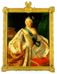 Портрет императрицы Елизаветы Петровны. 1744 - 1751