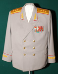 Мундир парадно-выходной генерал-полковника Б.В. Громова, командующего 40-армией. 1980-90 -е гг.