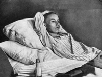 Последняя фотография Г.Тукая, 1 апреля 1912, больница Клячкина