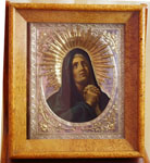 Образ Девы Марии. Икона. Первая половина XIX в.