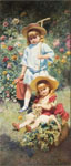 Маковский К.Е. Портрет детей художника. 1882  