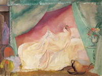 Пробуждение. Центральная часть триптиха ''Сон''. 1921-1923