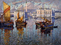 Горбатов Константин Иванович. Венеция.1931.