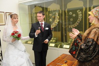 «Свадебная церемония в музее»