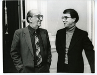 Валерий Гаврилин и Георгий Товстоногов. 1986 год
