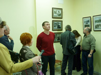 Евгений Антропов - директор Музея истории развития Октябрьского района г. Новосибирска