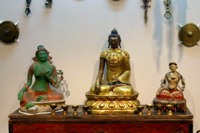 Буддизм:фрагмент экспозиции музея истории культуры народов Сибири и Дальнего Востока