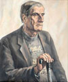 Ремнева А. (3 курс). Портрет старика. 2002. Холст, масло.