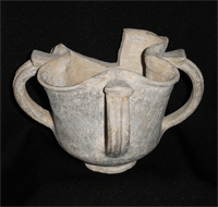 Чаша глиняная четырехручная. III - I вв. до н.э.