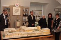 Торжественное открытие выставок, посвященных 75-летию Пакта Рериха