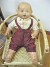 Фрагмент экспозиции ''Куклы прошедшего века''. Ноябрь 2010 г. Национальный музей Республики Коми